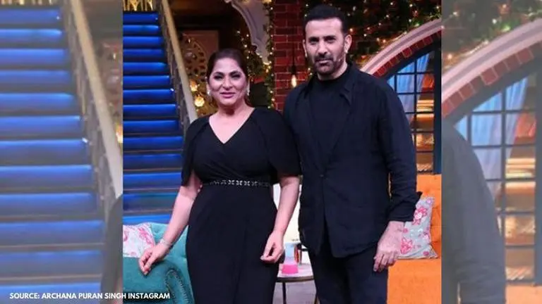 Unseen pic of the day: When Archana Puran Singh shared a kiss with Parmeet over dinner archana puran singh