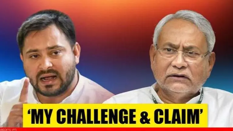 Tejashwi Yadav challenges Bihar CM to contest for elections alone; narrates poll history Tejashwi Yadav