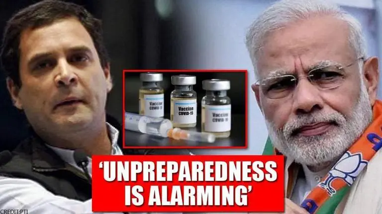 Rahul Gandhi targets Centre over lack of 'fair, inclusive COVID vaccine access strategy' Rahul Gandhi