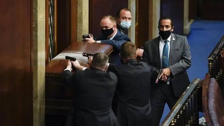 Woman shot inside Capitol during riot has died