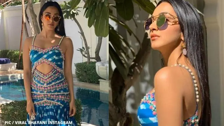 Kiara Advani looks gorgeous in blue outfits, these Insta pics are proof Kiara Advani