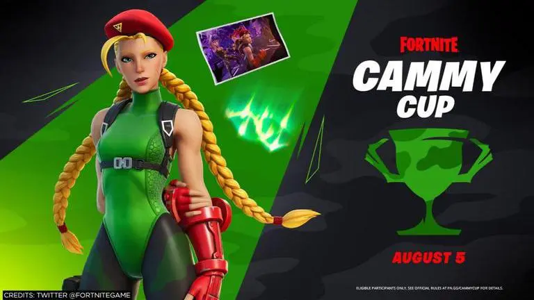How to get Cammy Cup Skin in Fortnite: Here are Fortnite Cammy Cup Details How to get Cammy Cup Skin in Fortnite