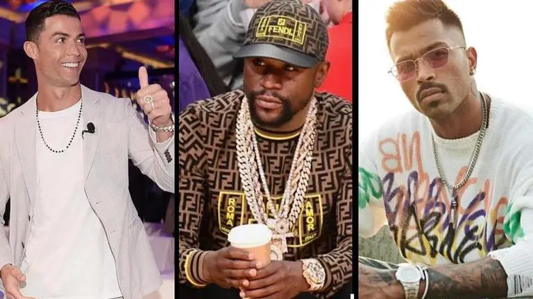 Cristiano Ronaldo, Hardik Pandya, Neymar and other athletes flaunt their expensive blings Cristiano Ronaldo