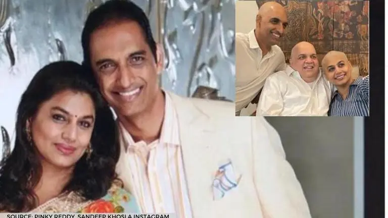 Sandeep Khosla, Sanjay Reddy & Pinky Reddy visit Balaji temple; make earnest gesture Sandeep Khosla