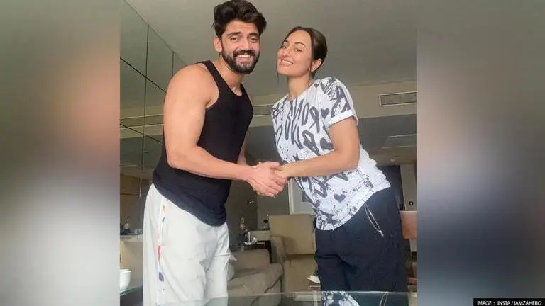 Sonakshi Sinha addresses wedding rumours with Zaheer Iqbal, quips 'Why are you adamant?' Sonakshi Sinha, Zaheer Iqbal, Sonakshi Sinha wedding
