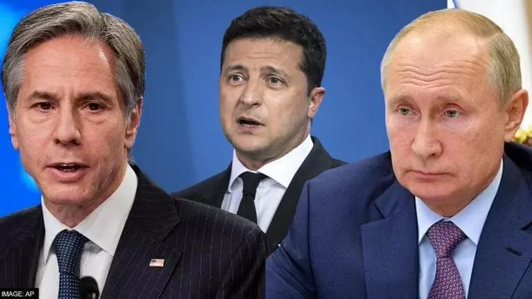 US says there'll be no progress with Russia if it keeps a 'gun pointed to Ukraine's head' US