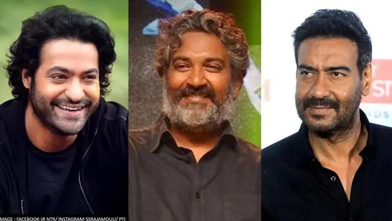 'RRR' Director S. S. Rajamouli turns 48, Jr NTR, Ajay Devgn share 'memorable' moments RRR, Ajay Devgn, Jr NTR, Mahesh Babu, SS Rajamouli birthday, SS Rajamouli