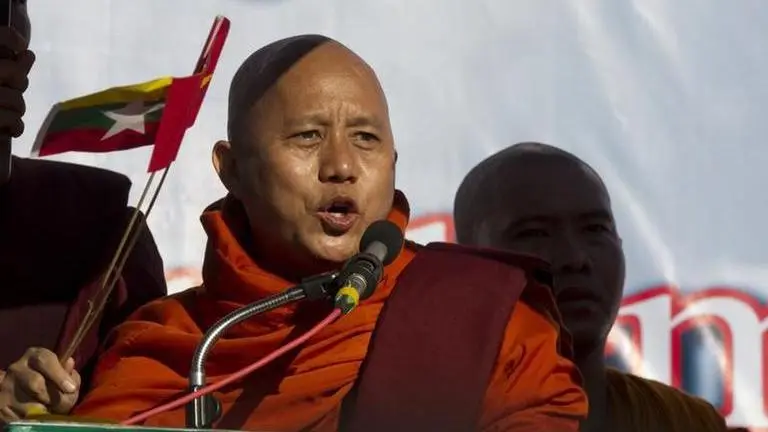 Myanmar junta releases firebrand Buddhist monk charged for inciting hate against Rohingyas Myanmar