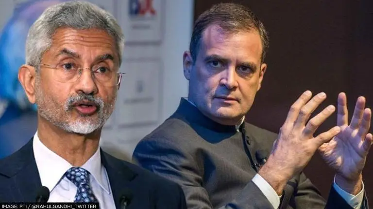 EAM Jaishankar rebukes Rahul Gandhi's 'India's Foreign Services have changed' remark Jaishankar