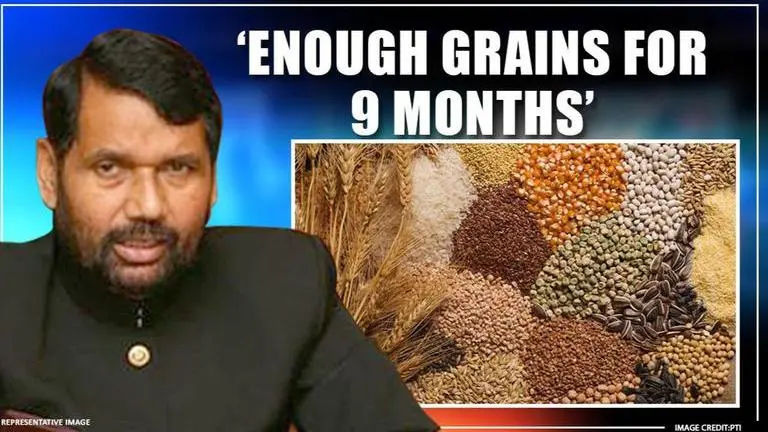 Our godowns have enough food grains for nine months: Ram Vilas Paswan