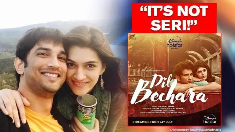 Kriti Sanon pens emotional review for 'Dil Bechara'; says Sushant's silence spoke volumes Dil Bechara