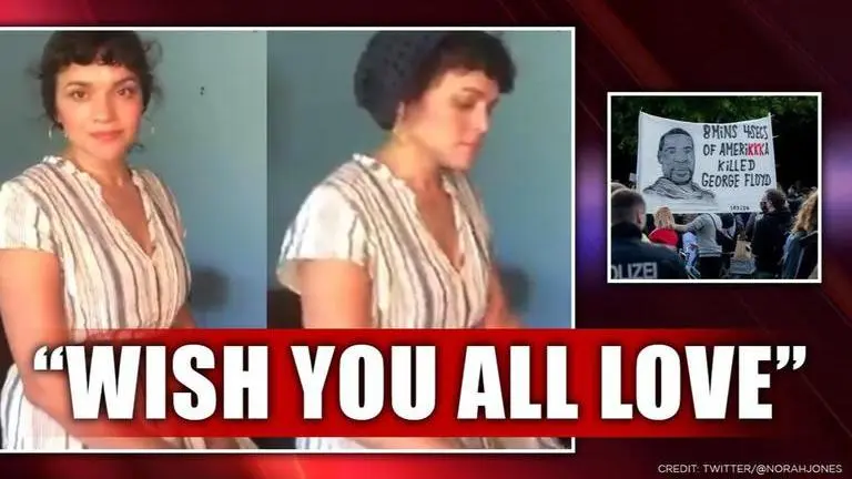 Norah Jones dedicates rousing musical act to George Floyd, says 'actions speak volumes' Norah Jones dedicates rousing musical act to George Floyd, says 'actions speak volumes'