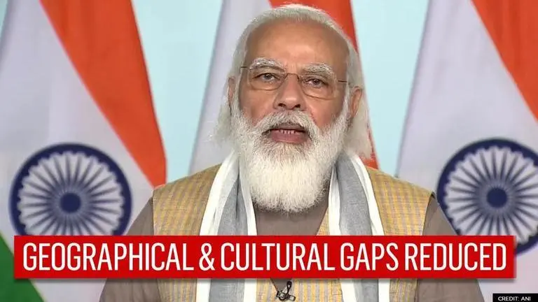 Double engine govt of Centre, Assam made effort to reduce geographical, cultural gaps: PM PM Modi