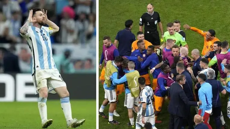 Spanish referee who issued 15 yellow cards in Argentina vs Netherlands game sent back home FIFA World Cup 2022, Argentina vs Netherlands, Argentina, Antonio Lahoz, Argentina vs Netherlands referee, Lionel Messi, World Cup, World Cup semis
