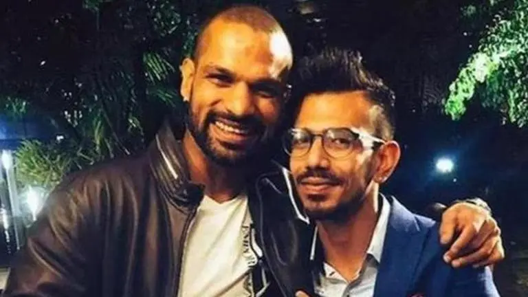 'Tere liye jaan...': Shikhar Dhawan and Yuzvendra Chahal indulge in an endearing exchange 'Tere liye jaan...': Shikhar Dhawan and Yuzvendra Chahal indulge in an endearing exchange