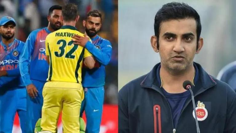 Gautam Gambhir makes fun of Glenn Maxwell for 'Buttering' Virat Kohli ahead of IPL auction Gautam Gambhir