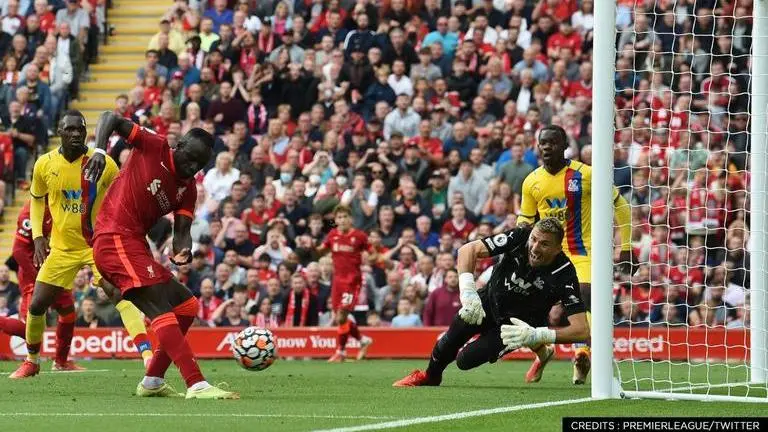 Sadio Mane scores 100th Liverpool goal against Palace and scripts another PL record Sadio Mane