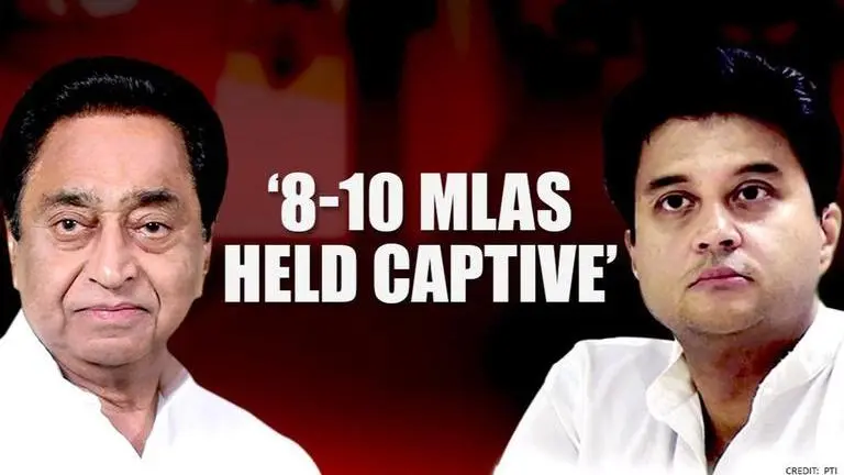 'Captive 8-10 MP MLAs under pressure, don't want to leave Congress,' says Scindia loyalist Madhya Pradesh
