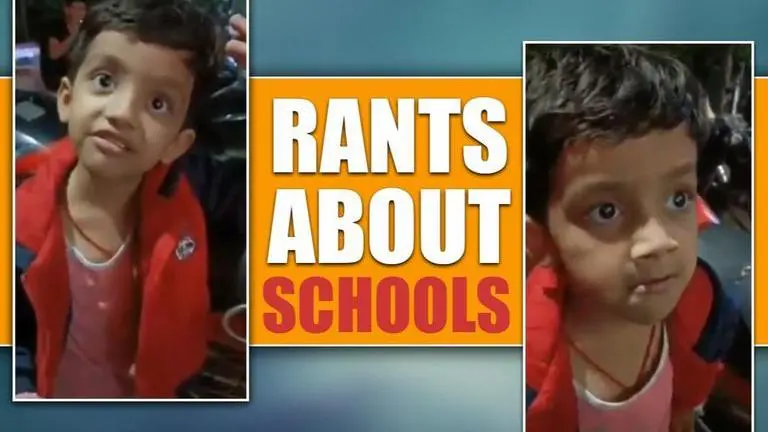 Little girl rants about schools, netizens blame education system little girl
