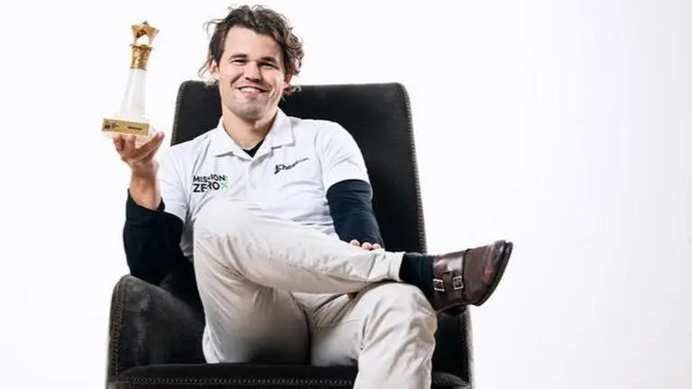 Magnus Carlsen's cheeky post after beating Pragg in Chess World Cup breaks the internet Magnus Carlsen's cheeky post after beating Pragg in Chess World Cup breaks the internet