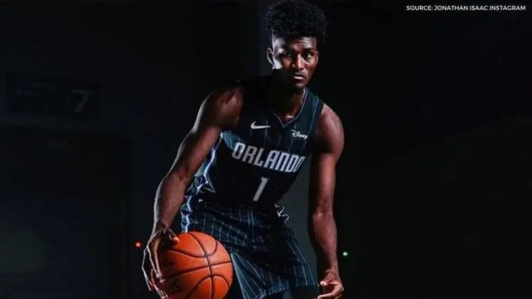 What happened to Jonathan Isaac? Orlando Magic forward wheeled off court after ACL injury what happened to jonathan isaac