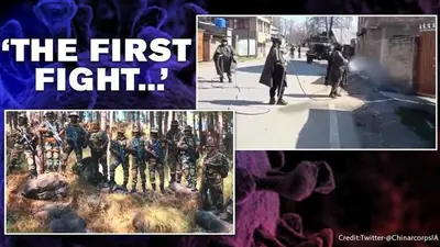 WATCH: Fabled Indian Army primes for a 'new kind of war' against Coronavirus COVID-19