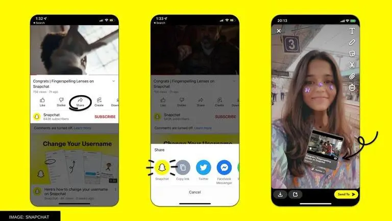 Snapchat now allows users to share YouTube videos as a sticker: Here is how to do it