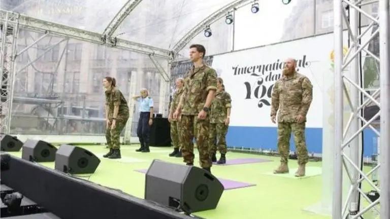 International Yoga Day: Dutch Army & police personnel will perform asanas virtually International Yoga Day