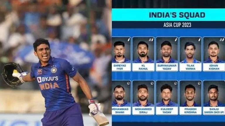 Netizens lash out at broadcasters over confusion on Shubman Gill's place in Asia Cup squad Shubman Gill