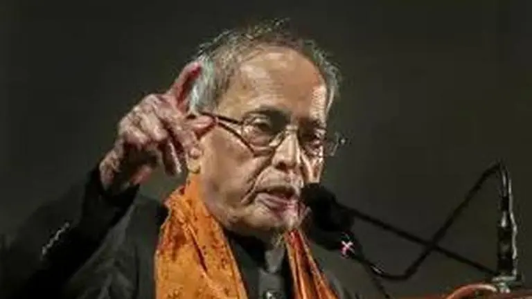 'Not Worried over slow rate of GDP Growth', says Pranab Mukherjee Pranab Mukherjee