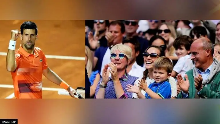 Novak Djokovic and son lift trophies on same day; Serbian star calls it 'sunshine double' Novak Djokovic, Stefan Djokovic, Italian Open, Novak Djokovic vs Stefanos Tsitsipas, Italian Open 2022, novak djokovic son, novak djokovic son wins