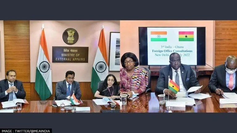 India & Ghana hold 3rd round of Foreign Office Consultations to review bilateral ties India