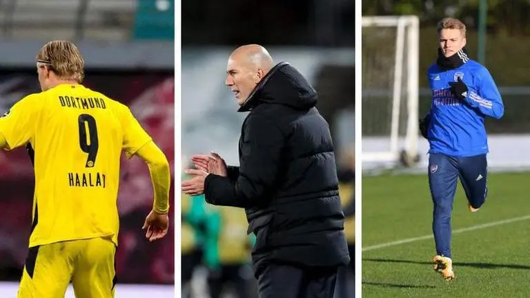 Erling Haaland mocks Zidane for Martin Odegaard's loan deal, puts trust in Mikel Arteta Erling Haaland