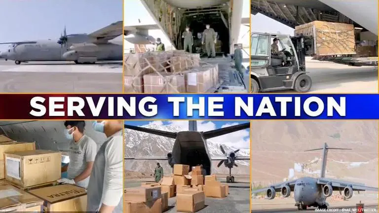 Indian Air Force helps distribute essential commodities across the Nation amid Coronavirus COVID-19