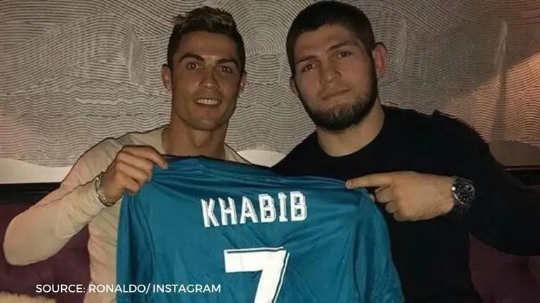 Khabib Nurmagomedov spoke to Ronaldo, PSG president about playing football professionally Khabib Nurmagomedov