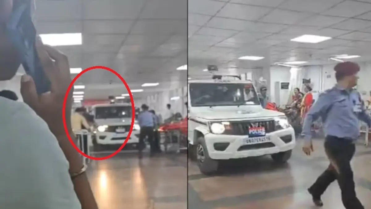 Video: Police Drive SUV Through AIIMS to Arrest Nursing Officer Accused of 'Molesting' Doctor Police Drive SUV Through AIIMS Emergency Ward to Arrest Nursing Officer Accused of Molesting Doctor