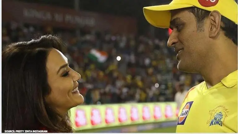 Preity Zinta shares pic with MS Dhoni, says 'You are & always will be the coolest one' Preity Zinta