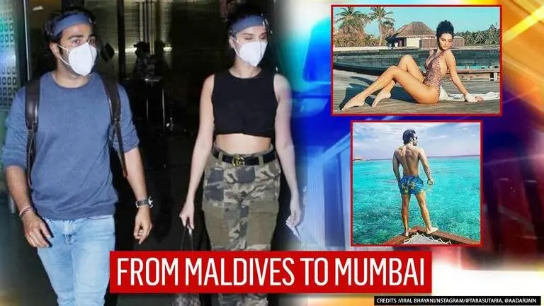 Tara Sutaria-Aadar Jain have one-word replies to stunning vacation posts, back to the bay Tara Sutaria-Aadar Jain have one-word replies to stunning vacation posts, back to the bay
