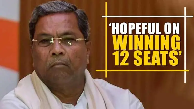 Siddaramaiah hopeful of winning 12 out of 15 seats in the upcoming Karnataka by-polls Siddaramaiah