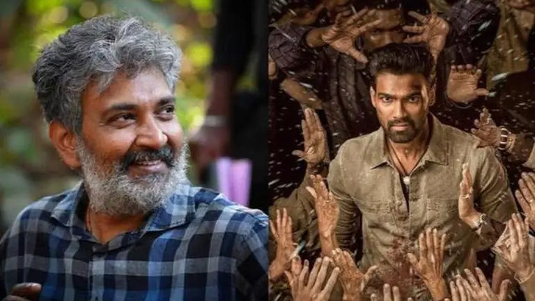 SS Rajamouli wishes Bellamkonda Sreenivas good luck for Chatrapathi ahead of its release SS Rajamouli