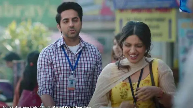Bhumi Pednekar's fun BTS videos from the sets of 'Shubh Mangal Saavdhan' Bhumi Pednekar