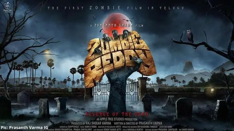Prasanth Varma reveals his third film titled 'Zombie Reddy'; shares motion poster prasanth varma