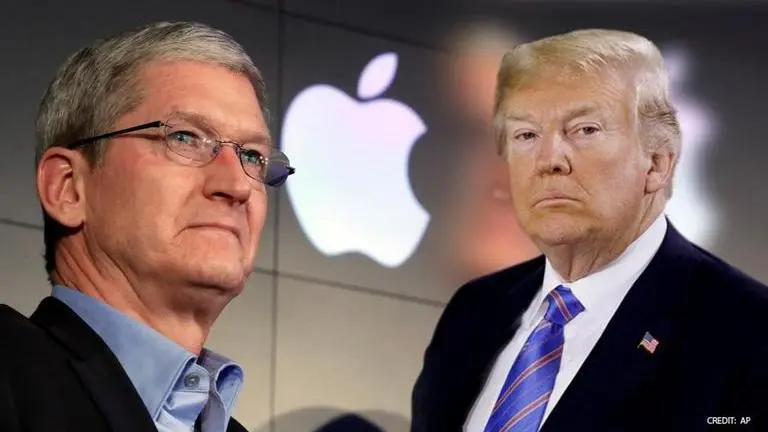 Apple CEO Tim Cook tells Trump that economic recovery after pandemic would be V-shaped Apple