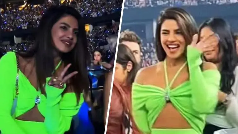 Priyanka Chopra, Danielle Jonas turn cheerleaders for husbands at Jonas Brothers concert Priyanka Chopra