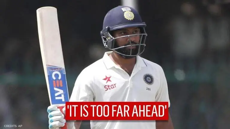 Rohit Sharma says WTC final is 'far ahead' as two Tests against Eng is first priority Rohit Sharma