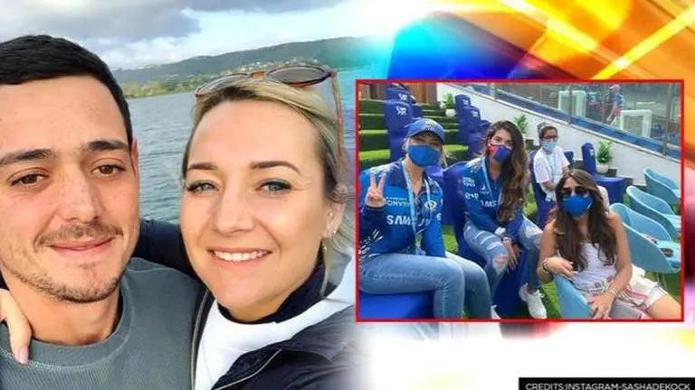 Quinton de Kock's wife bids emotional farewell to MI family: 'Sad to leave so soon' Quinton de Kock's Wife