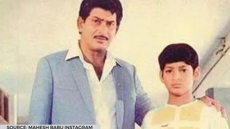 Mahesh Babu pens down sweet wish for his father; shares throwback picture Mahesh Babu