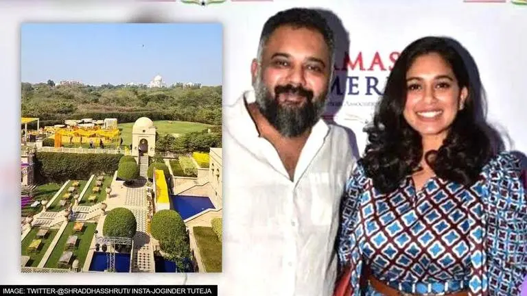 Luv Ranjan-Alisha Vaid's marriage: Take a look at couple's lavish wedding venue in Agra Luv Ranjan, Alisha Vaid, Luv Ranjan's wedding, Luv Ranjan wedding venue in Agra, Inside Luv Ranjan-Alisha Vaid's wedding venue