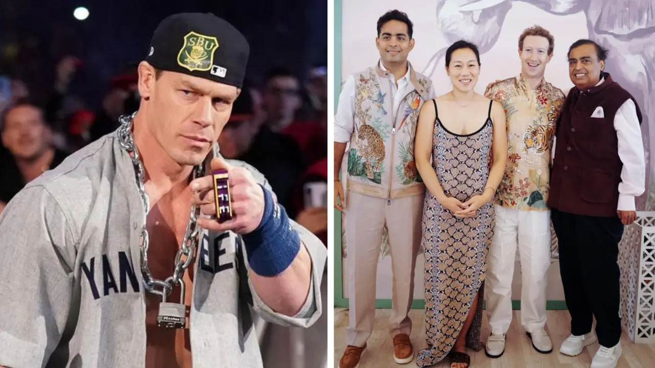 WWE's Wacky Comment About John Cena Attending Ambani Function Would Leave You Rolling On The Floor John Cena at Ambani Bash