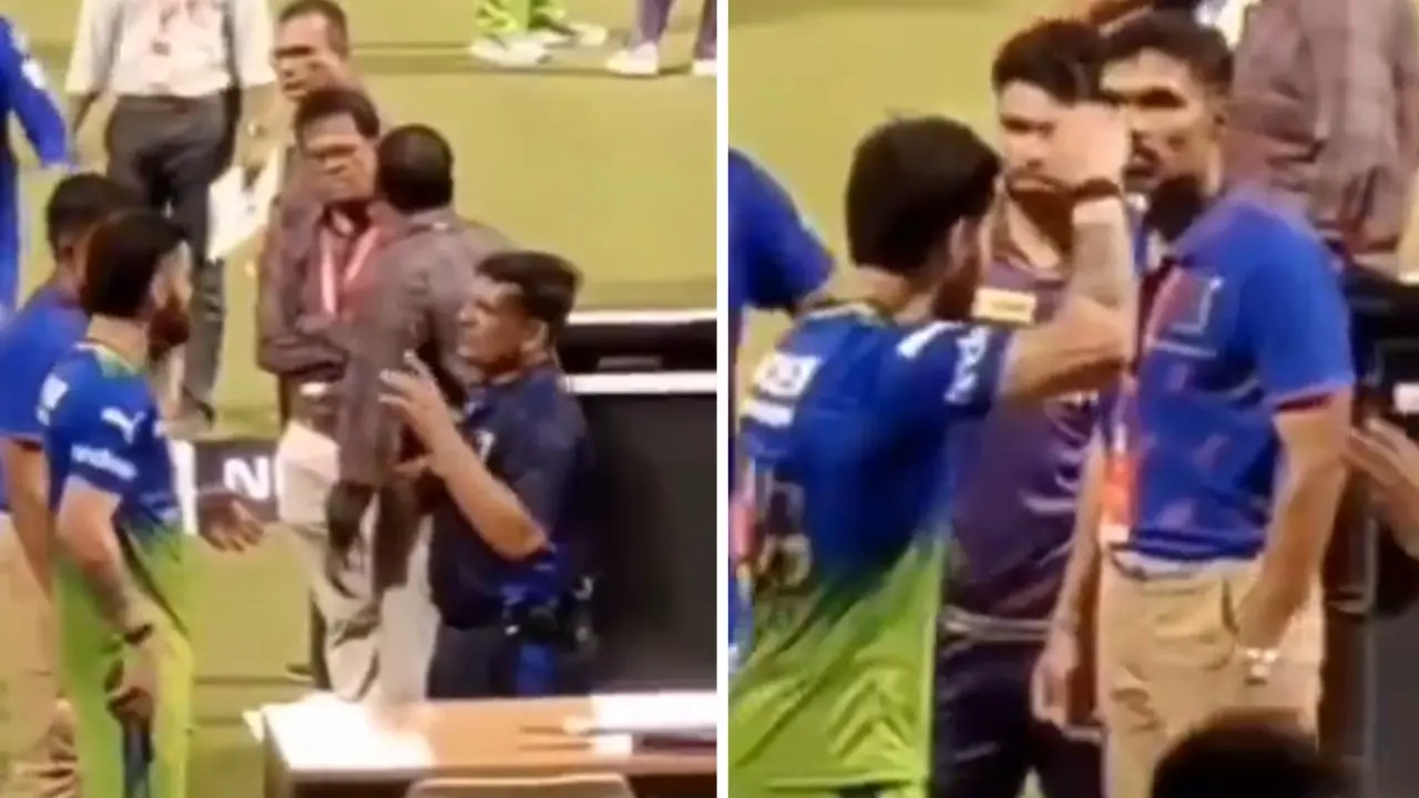 WATCH | New Video shows Virat Kohli arguing about his dismissal with umpire after KKR vs RCB game Virat Kohli